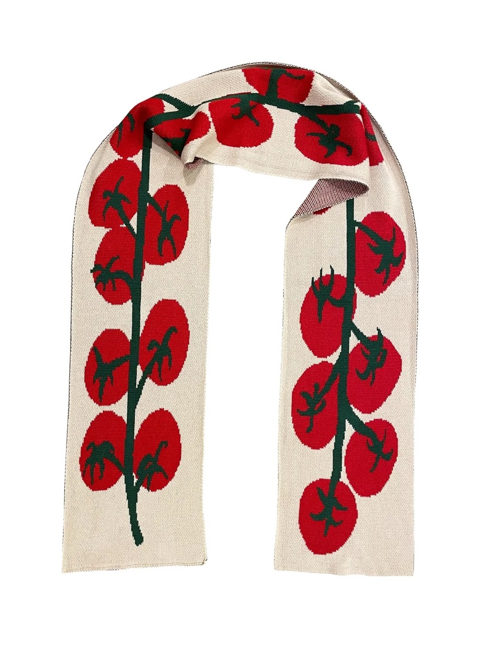Kristina Micotti Tomato Scarf - never worn